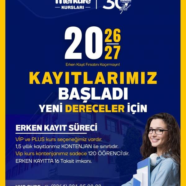 Avantajlı Yeni Dönem Kayıtları